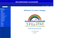 Desktop Screenshot of grundschule-lunestedt.de